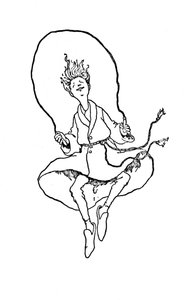 Syn żył wesoło, ok. 1930 r. autorstwa William Heath Robinson
