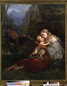 Nieznany obraz autorstwa W. Herbig