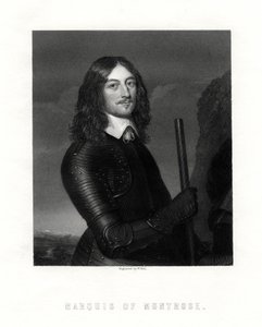 James Graham, 1. markiz Montrose, szkocki szlachcic i żołnierz, XIX w. autorstwa W. Holl