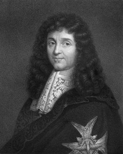 Jean-Baptiste Colbert, francuski mąż stanu z XVII wieku, 1836. autorstwa W. Holl