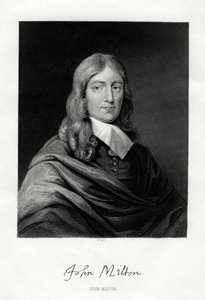 John Milton, angielski poeta, XIX wiek autorstwa W. Holl