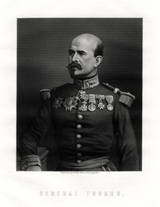 Louis Jules Trochu, francuski dowódca wojskowy i polityk, XIX w. autorstwa W. Holl