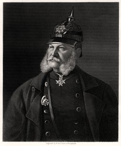 Wilhelm I, król Prus i cesarz Niemiec, XIX w. autorstwa W. Holl