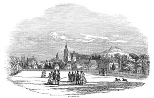 Coburg - z rysunku Jego Królewskiej Wysokości Księcia Alberta, 1845. autorstwa W. J. Linton