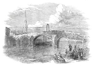 Brygs of Ayr, 1844. autorstwa W. J. Linton