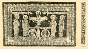 Ołtarz przenośny Hildesheim, c1160-1170, 1881. autorstwa W Jones