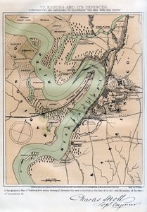 Vicksburg, Mississippi i jego obronność, 1862-1867. autorstwa W Kemble