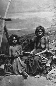 Australijka i jej dzieci, 1902 autorstwa W. Lindt