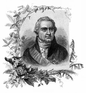 Sir Joseph Banks, angielski przyrodnik i botanik, 1886.