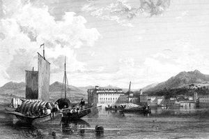 Isola Bella, Jezioro Maggiore, Włochy, XIX wiek.