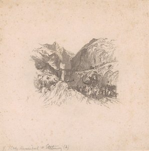 Hannibal mijający Alpy (winiety) autorstwa W. R. Smith