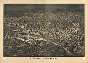 Minneapolis, Minnesota. autorstwa W. V.; Monasch Herancourt