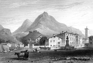 Sondrio, Lombardia, Włochy, 1828.