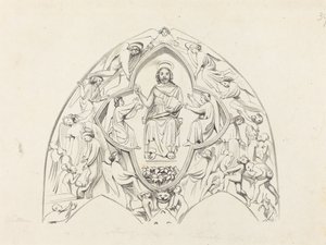 Sąd Ostateczny, Katedra w Lincoln autorstwa W. Walton after John Flaxman