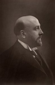 „”Alexander Campbell Mackenzie (1847-1935) szkocki kompozytor i dyrygent. Dyrektor Królewskiej Akademii Muzycznej w Londynie (1887-1924). (typ Woodbury)