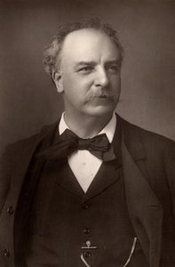 „Charles Santley (1834-1922) angielski baryton (typ woodbury). autorstwa W. and D. (after) Downey