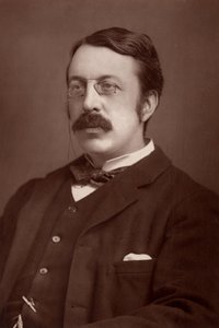 „Charles Villiers Stanford (1852-1924) irlandzki kompozytor i pedagog muzyczny, urodzony w Dublinie. (typ Woodbury)