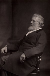 „Frederick lub Frederic, Lord Leighton (1830-1896) Angielski malarz i rzeźbiarz urodzony w Scarborough w Yorkshire. Prezes Akademii Królewskiej 1878-1896. (typ Woodbury)