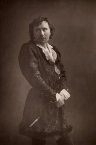 „Herbert Beerbohm Tree (1853-1917) Angielski aktor-menedżer. Założyciel Królewskiej Akademii Sztuki Dramatycznej (RADA). (typ Woodbury)