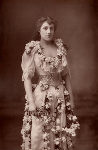 „Julia Neilson (1868-1957) angielska aktorka. (typ woodbury) autorstwa W. and D. (after) Downey
