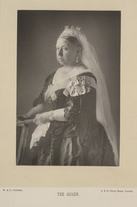 Królowa Wiktoria. Królowa Zjednoczonego Królestwa Wielkiej Brytanii i Irlandii, a od 1876 r. cesarzowa Indii. Portret.