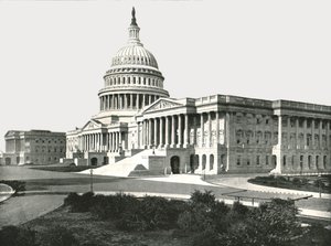 Kapitol, Waszyngton DC, USA, 1895.