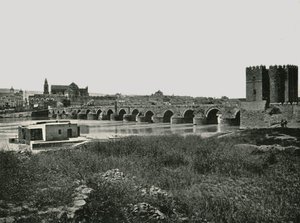 Most rzymski, Kordoba, Hiszpania, 1895 r.
