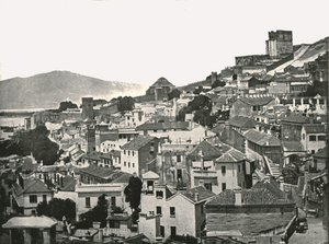 Widok miasta, Gibraltar, 1895.