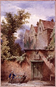 Dom Nell Gwynn, Bagnigge Wells, St Pancras, Londyn, 1865