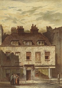 Stare domy, Dyott Street, Bloomsbury (chromolitho)
