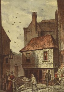 Stary Sklep, Clare Market (chromolitho) autorstwa Waldo Sargeant