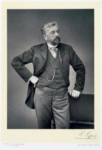 Alexandre Gustave Eiffel, francuski inżynier, koniec XIX wieku