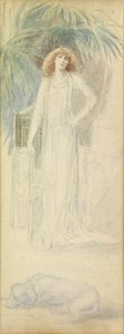 Sarah Bernhardt autorstwa Walford Graham Robertson