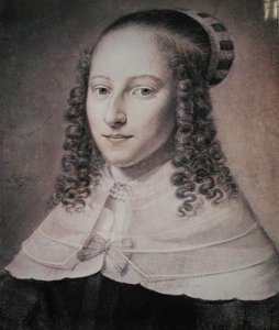 Portret młodej kobiety autorstwa Wallerant Vaillant