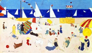 Na plaży autorstwa Walt Kuhn