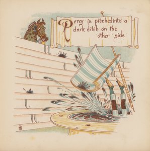 Ilustracja do Pothooks and Perseverance autorstwa Waltera Crane