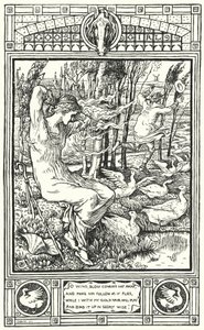 Gęsiareczka (rycina) autorstwa Walter (after) Crane