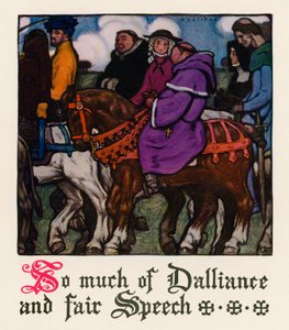 Chaucer: Opowieść o żonie z Bath autorstwa Walter Appleton Clark