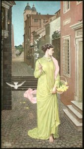Zwiastun wiosny autorstwa Walter Crane