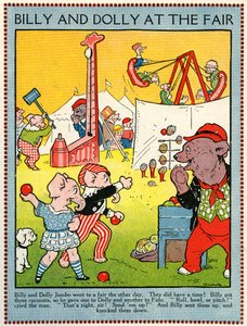 Billy i Dolly na targach autorstwa Walter Crane