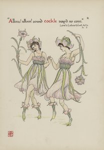 Kwiaty z Ogrodu Szekspira autorstwa Walter Crane