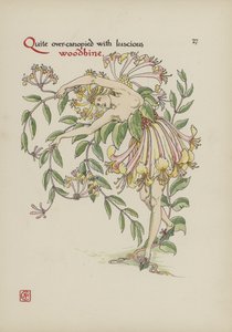 Kwiaty z Ogrodu Szekspira autorstwa Walter Crane