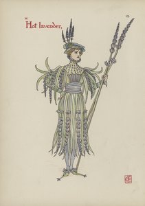 Kwiaty z Ogrodu Szekspira autorstwa Walter Crane