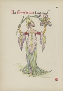 Kwiaty z Ogrodu Szekspira autorstwa Walter Crane