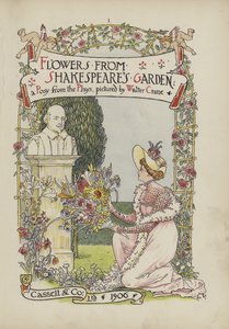 Kwiaty z Ogrodu Szekspira autorstwa Walter Crane