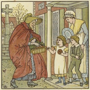 Gorące Bułeczki z Krzyżem autorstwa Walter Crane