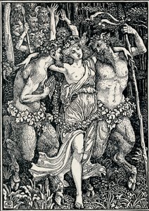 Ilustracja do Faerie Queene, c1890, 1897 autorstwa Walter Crane