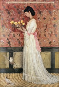 Pani Ingram Bywater d.1908, 1872 autorstwa Walter Crane