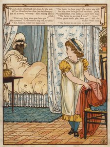 Czerwony Kapturek (kolor lito) autorstwa Walter Crane