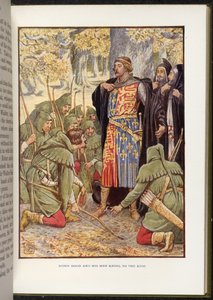 Robin Hood przed Richardem I autorstwa Walter Crane